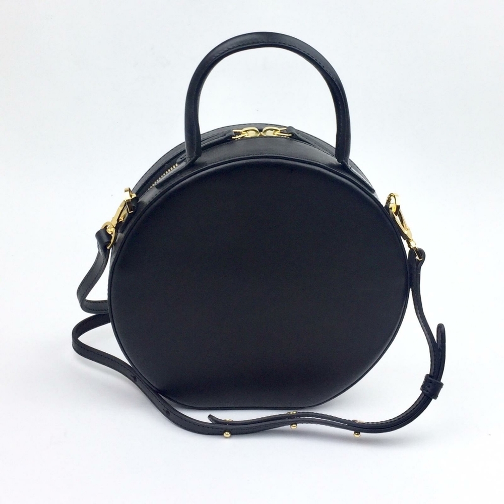 MANSUR GAVRIEL Calfskin Leather Circle Crossbody B - Picture 8 of 11